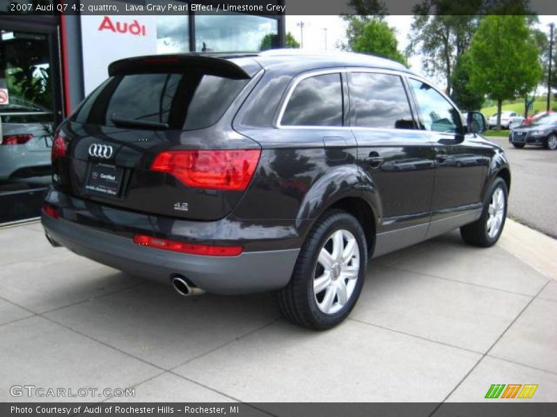 Lava Gray Pearl Effect / Limestone Grey 2007 Audi Q7 4.2 quattro