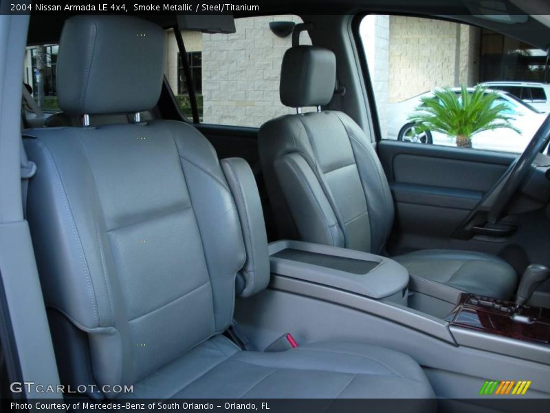 Smoke Metallic / Steel/Titanium 2004 Nissan Armada LE 4x4