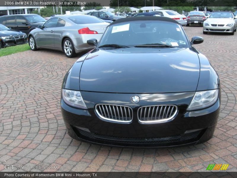 Jet Black / Black 2006 BMW Z4 3.0si Roadster