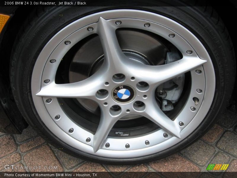 Jet Black / Black 2006 BMW Z4 3.0si Roadster