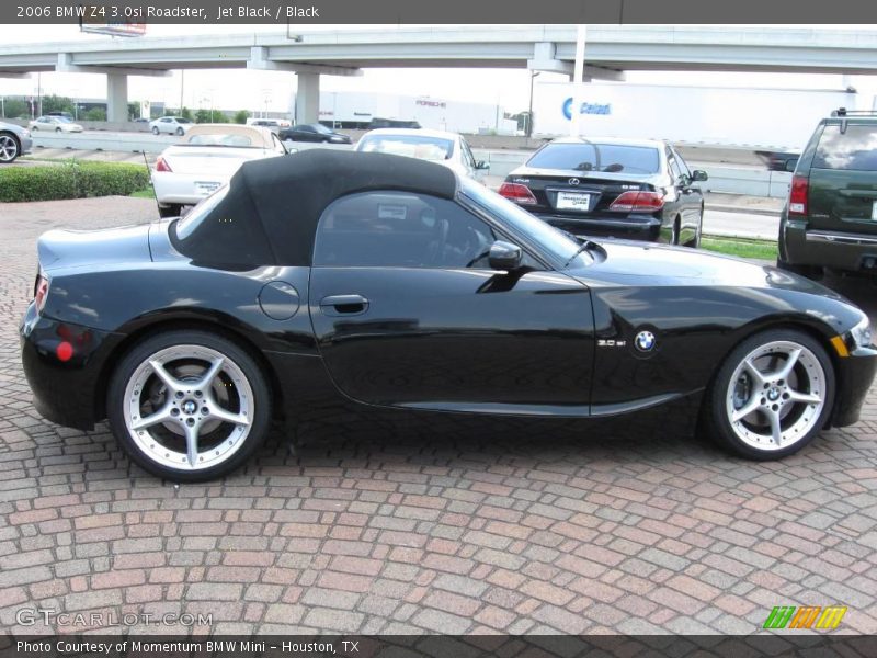 Jet Black / Black 2006 BMW Z4 3.0si Roadster
