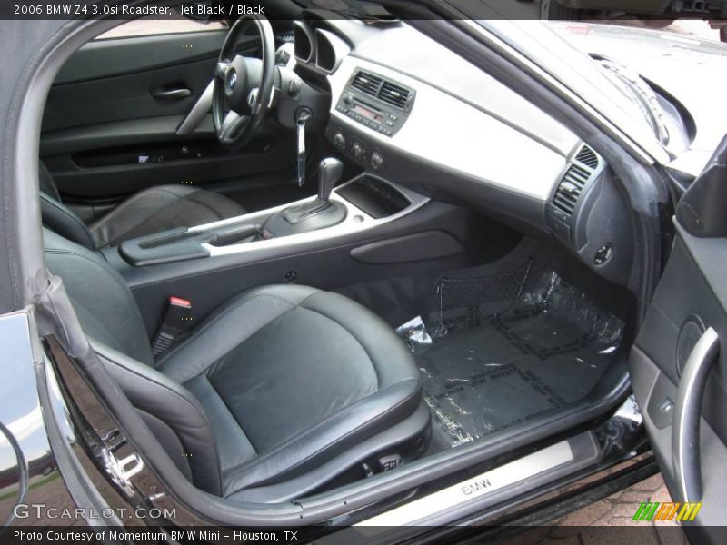 Jet Black / Black 2006 BMW Z4 3.0si Roadster