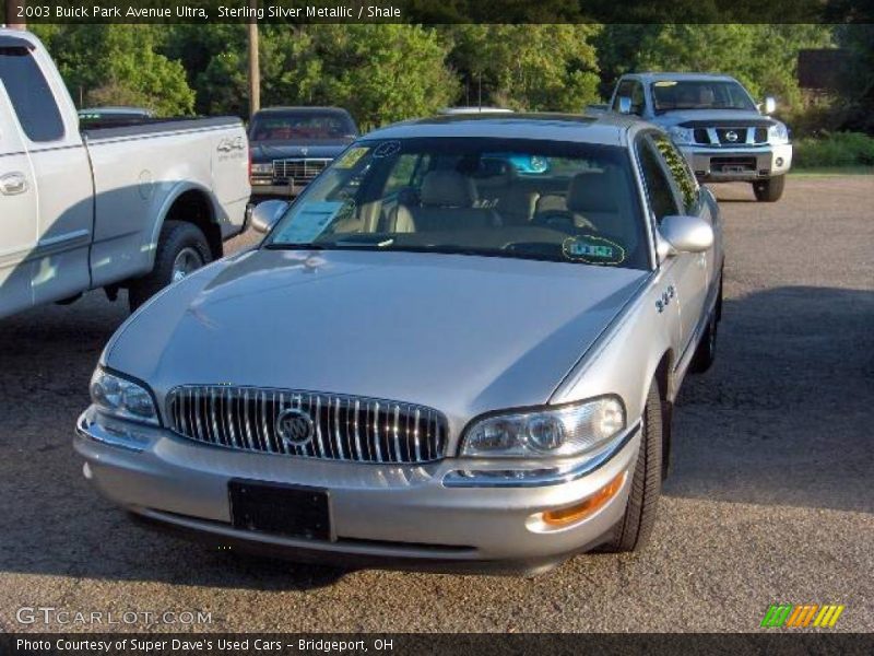 Sterling Silver Metallic / Shale 2003 Buick Park Avenue Ultra