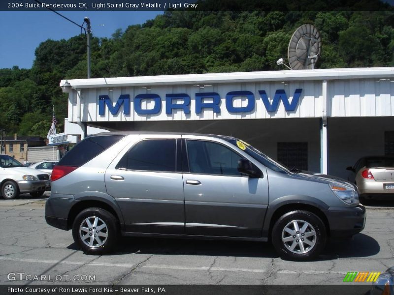 Light Spiral Gray Metallic / Light Gray 2004 Buick Rendezvous CX