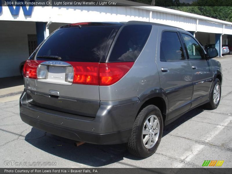 Light Spiral Gray Metallic / Light Gray 2004 Buick Rendezvous CX