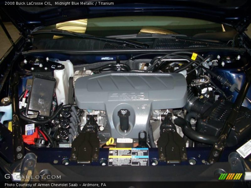 Midnight Blue Metallic / Titanium 2008 Buick LaCrosse CXL