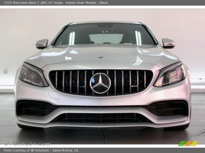 Iridium Silver Metallic / Black 2020 Mercedes-Benz C AMG 63 Sedan