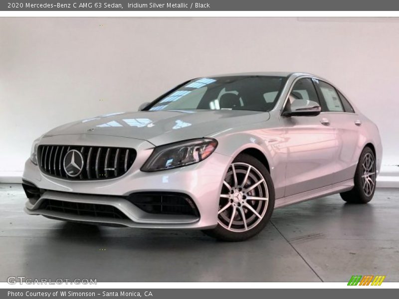 Front 3/4 View of 2020 C AMG 63 Sedan