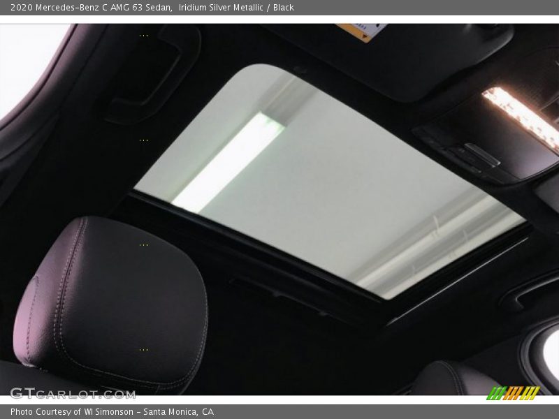 Iridium Silver Metallic / Black 2020 Mercedes-Benz C AMG 63 Sedan