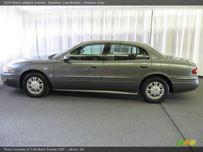 Steelmist Gray Metallic / Medium Gray 2004 Buick LeSabre Custom