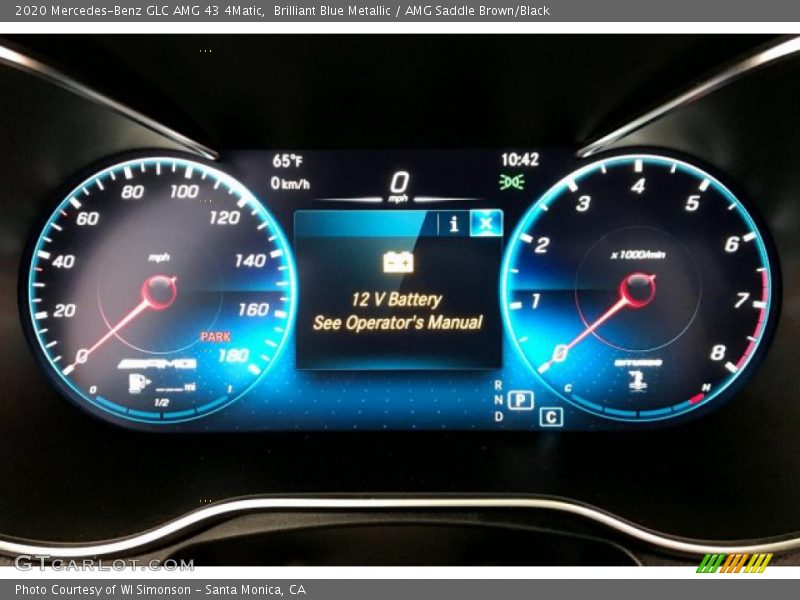  2020 GLC AMG 43 4Matic AMG 43 4Matic Gauges