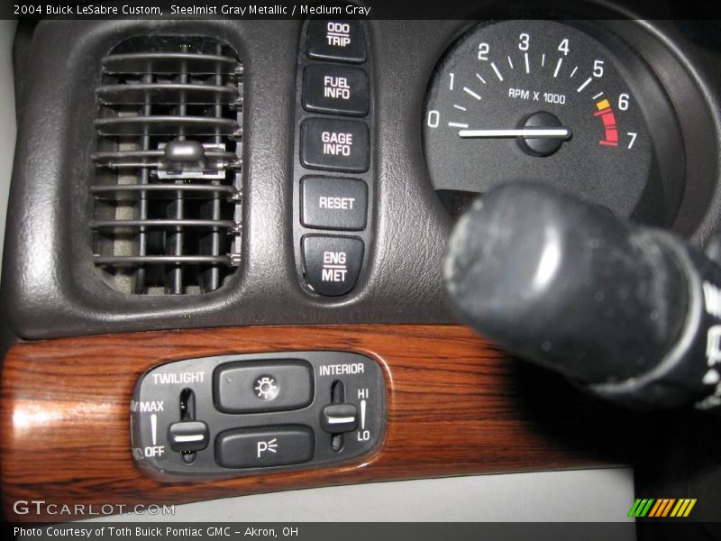 Steelmist Gray Metallic / Medium Gray 2004 Buick LeSabre Custom