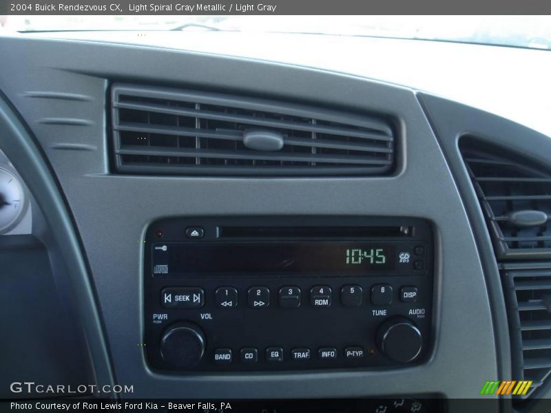Light Spiral Gray Metallic / Light Gray 2004 Buick Rendezvous CX