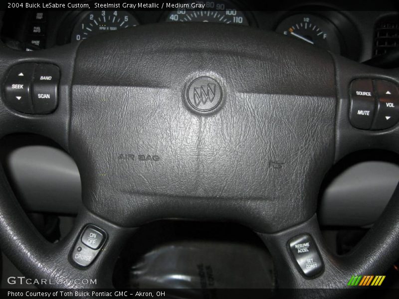 Steelmist Gray Metallic / Medium Gray 2004 Buick LeSabre Custom