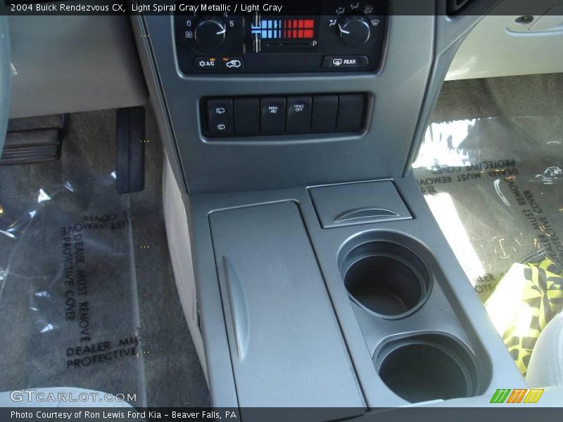 Light Spiral Gray Metallic / Light Gray 2004 Buick Rendezvous CX