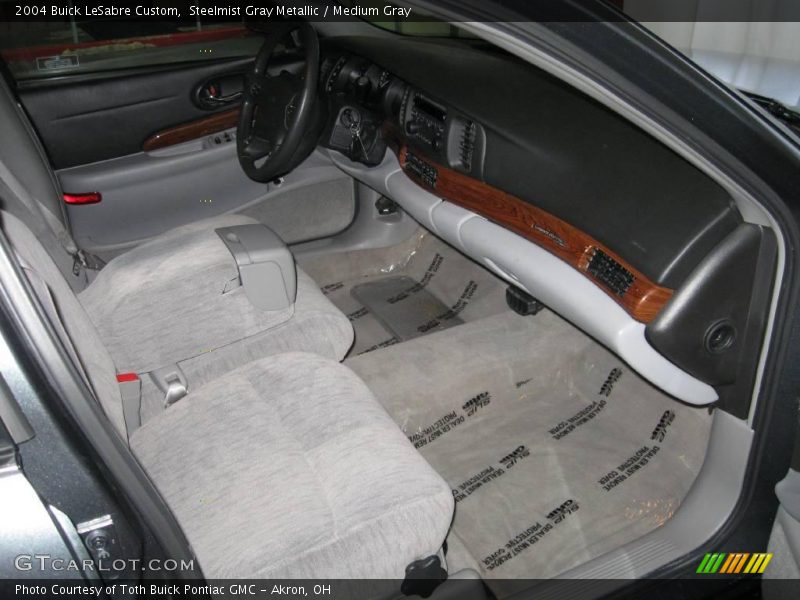 Steelmist Gray Metallic / Medium Gray 2004 Buick LeSabre Custom