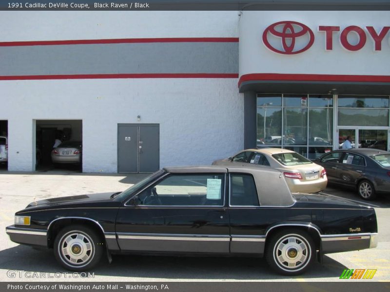 Black Raven / Black 1991 Cadillac DeVille Coupe