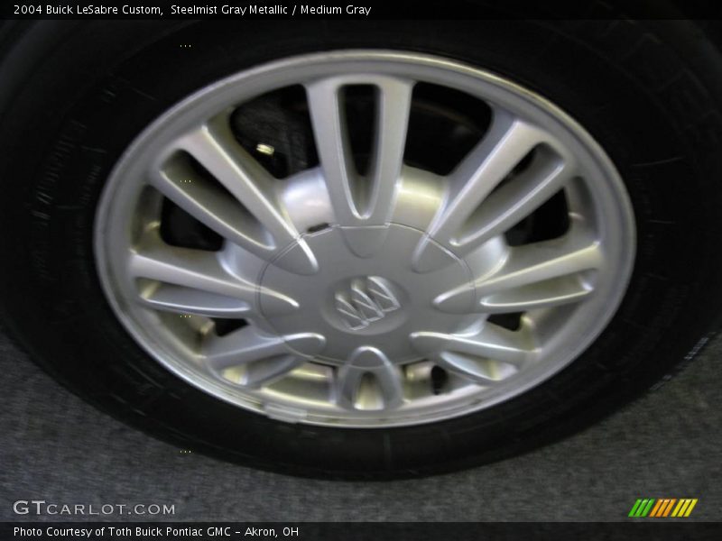Steelmist Gray Metallic / Medium Gray 2004 Buick LeSabre Custom