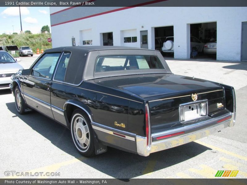 Black Raven / Black 1991 Cadillac DeVille Coupe