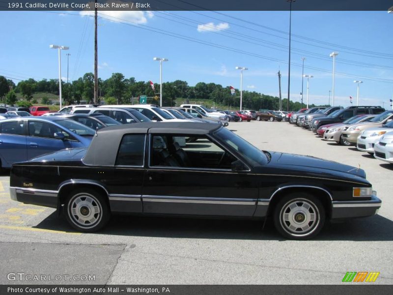 Black Raven / Black 1991 Cadillac DeVille Coupe