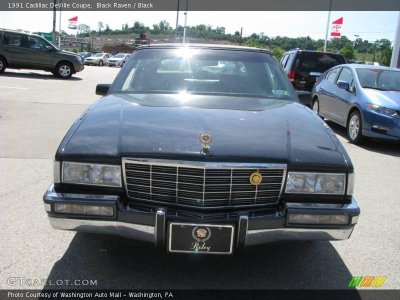 Black Raven / Black 1991 Cadillac DeVille Coupe