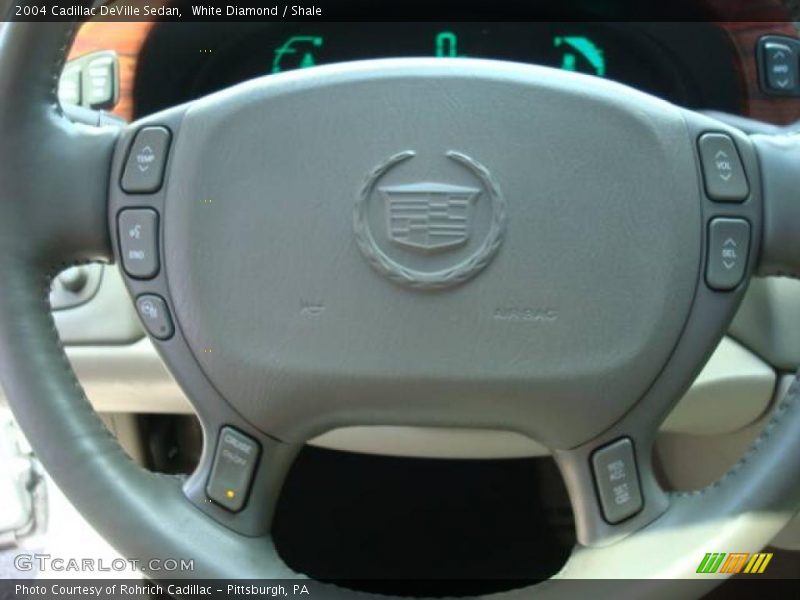 White Diamond / Shale 2004 Cadillac DeVille Sedan