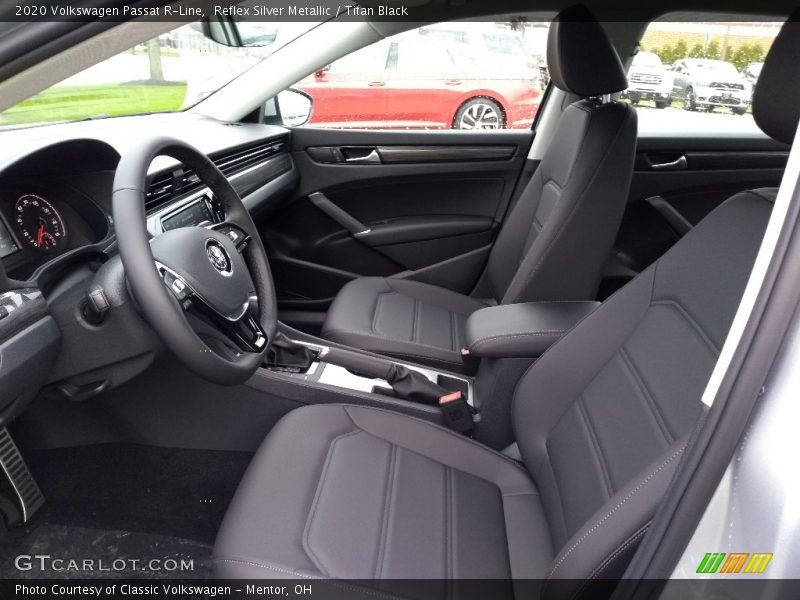 Front Seat of 2020 Passat R-Line
