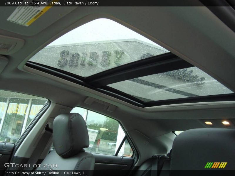 Black Raven / Ebony 2009 Cadillac CTS 4 AWD Sedan
