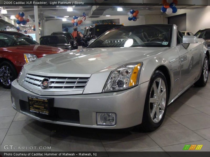 Light Platinum / Ebony 2006 Cadillac XLR Roadster