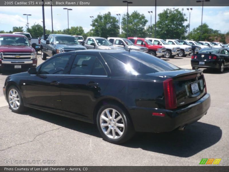 Black Raven / Ebony 2005 Cadillac STS 4 V8 AWD