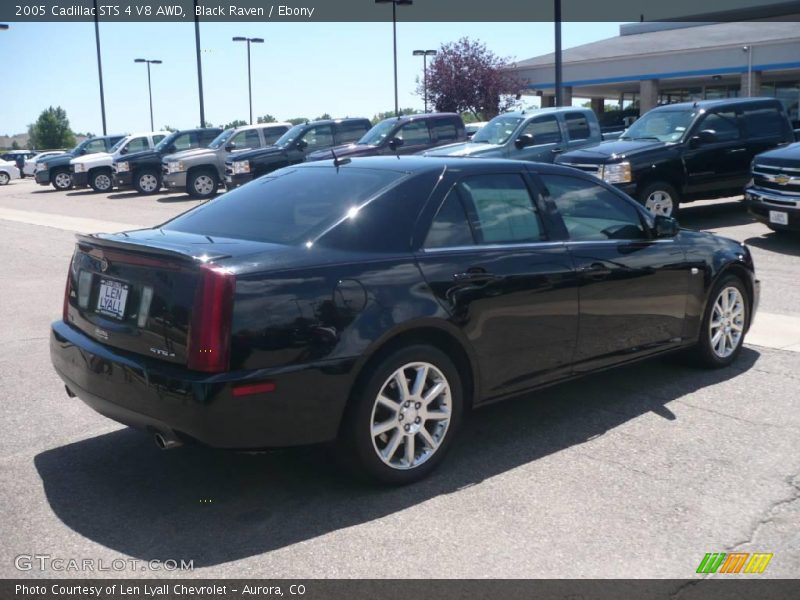 Black Raven / Ebony 2005 Cadillac STS 4 V8 AWD