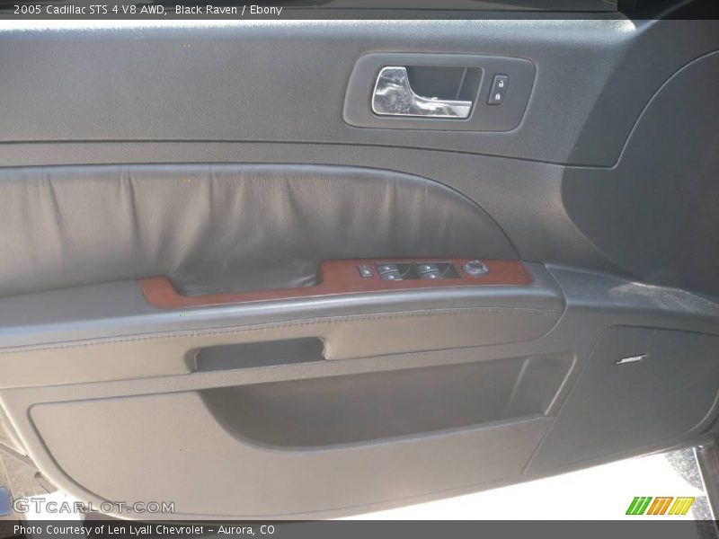 Black Raven / Ebony 2005 Cadillac STS 4 V8 AWD