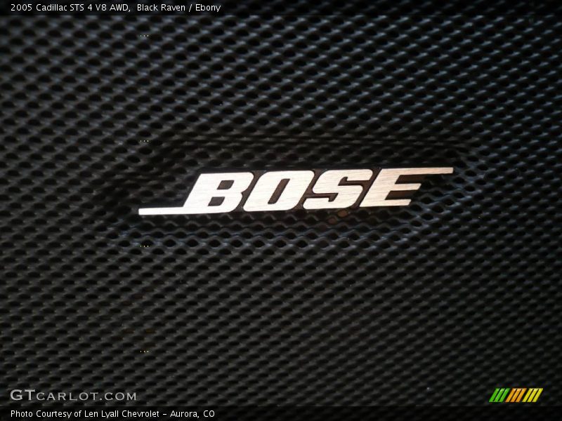 Black Raven / Ebony 2005 Cadillac STS 4 V8 AWD