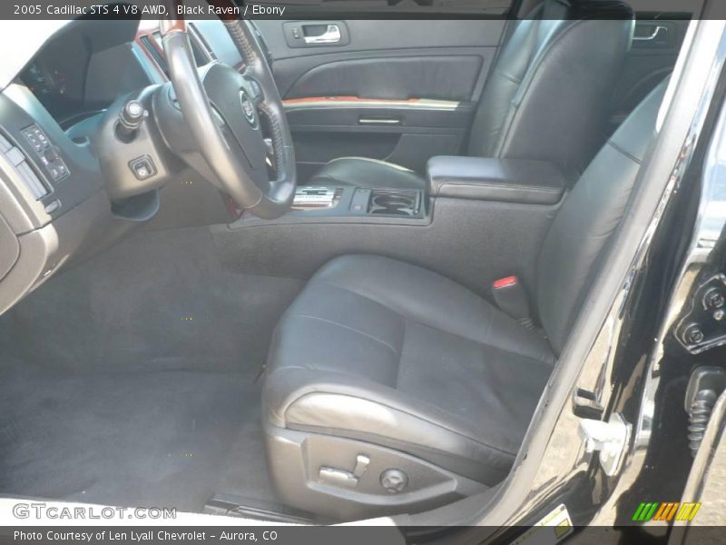 Black Raven / Ebony 2005 Cadillac STS 4 V8 AWD