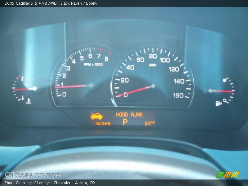 Black Raven / Ebony 2005 Cadillac STS 4 V8 AWD