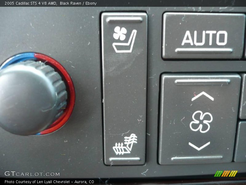 Black Raven / Ebony 2005 Cadillac STS 4 V8 AWD