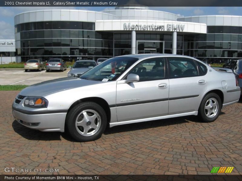 Galaxy Silver Metallic / Medium Gray 2001 Chevrolet Impala LS