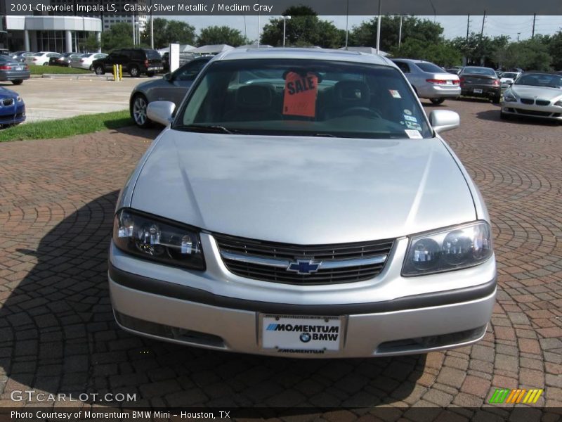 Galaxy Silver Metallic / Medium Gray 2001 Chevrolet Impala LS