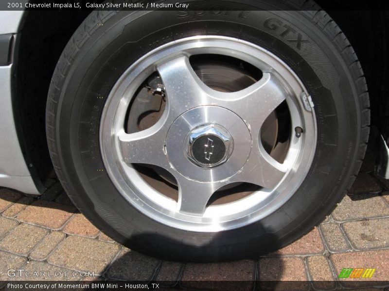 Galaxy Silver Metallic / Medium Gray 2001 Chevrolet Impala LS