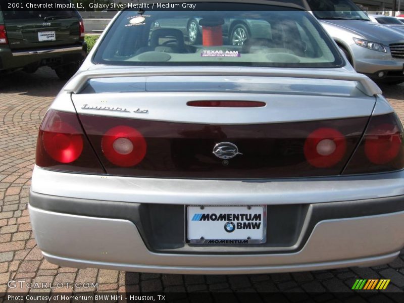 Galaxy Silver Metallic / Medium Gray 2001 Chevrolet Impala LS