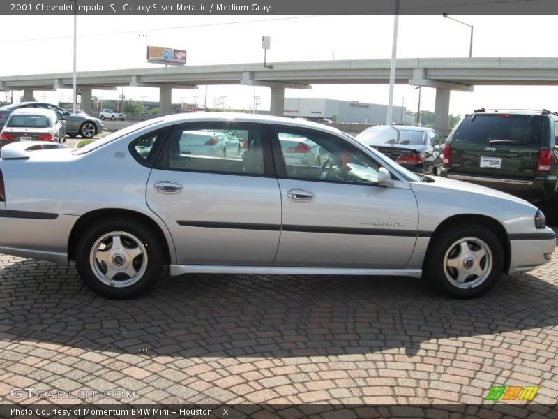 Galaxy Silver Metallic / Medium Gray 2001 Chevrolet Impala LS