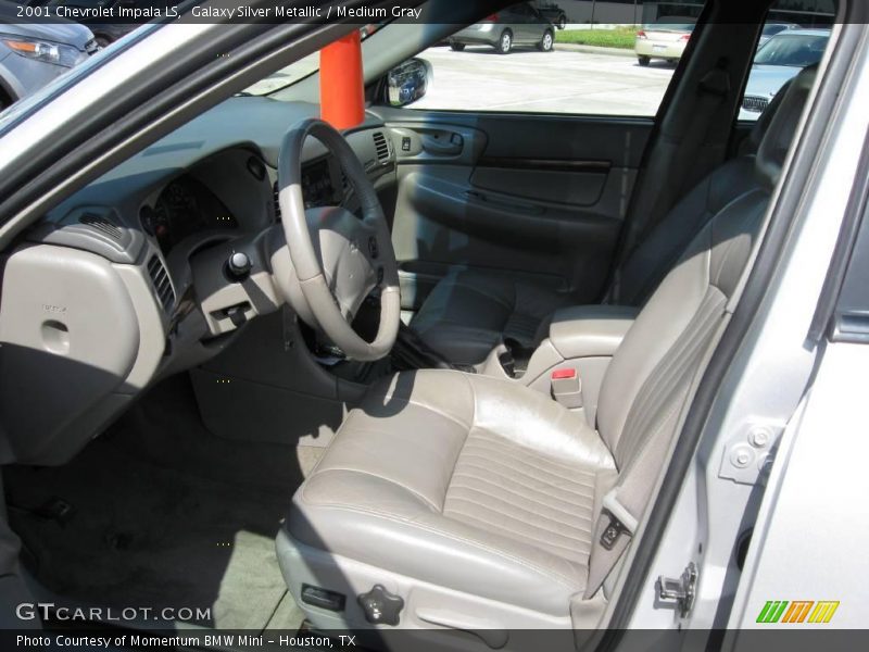Galaxy Silver Metallic / Medium Gray 2001 Chevrolet Impala LS