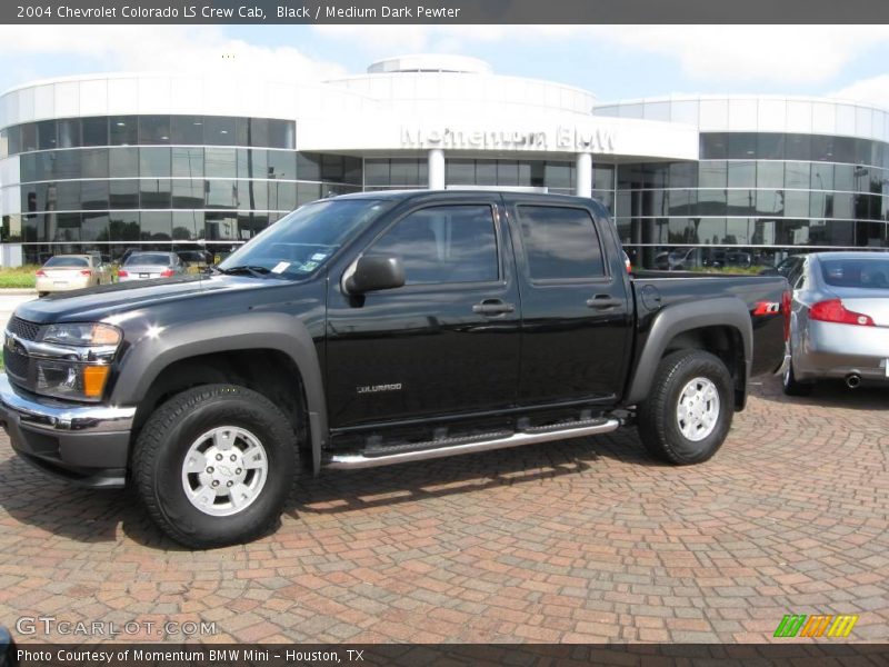 Black / Medium Dark Pewter 2004 Chevrolet Colorado LS Crew Cab