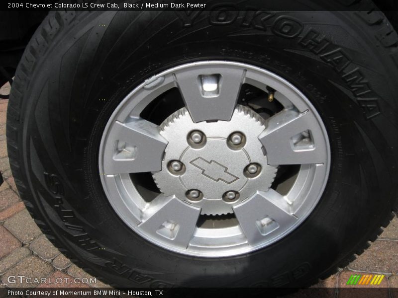 Black / Medium Dark Pewter 2004 Chevrolet Colorado LS Crew Cab
