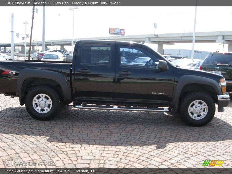 Black / Medium Dark Pewter 2004 Chevrolet Colorado LS Crew Cab