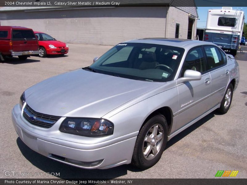 Galaxy Silver Metallic / Medium Gray 2004 Chevrolet Impala LS
