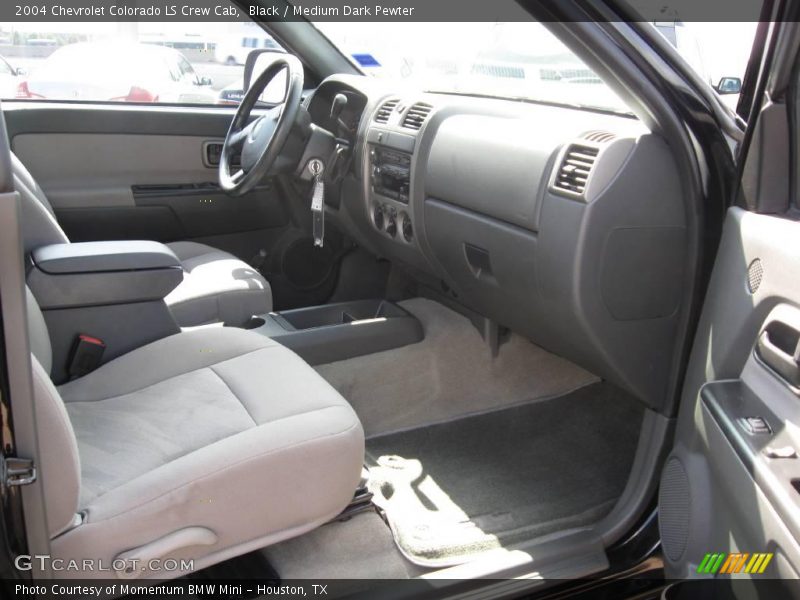 Black / Medium Dark Pewter 2004 Chevrolet Colorado LS Crew Cab