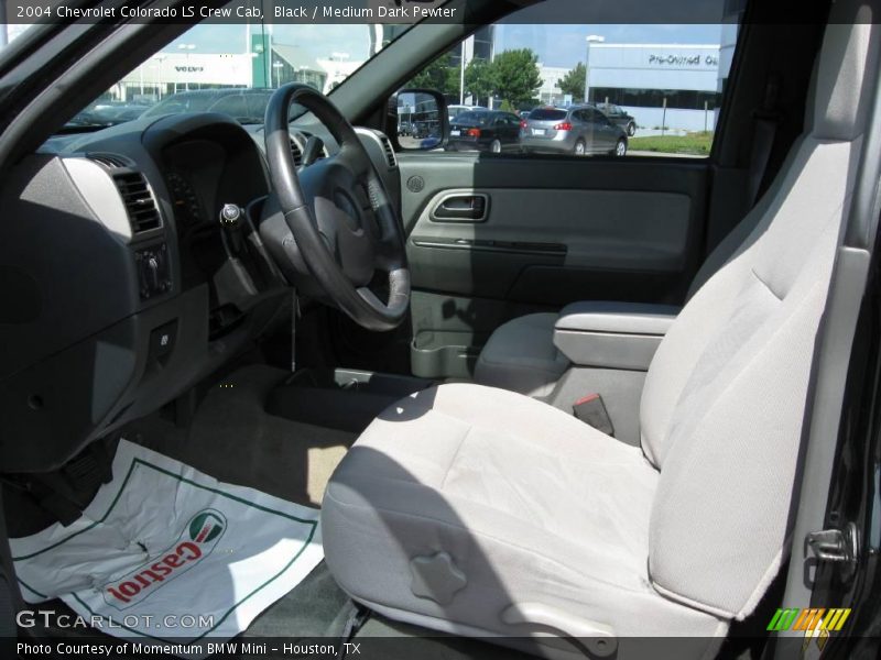 Black / Medium Dark Pewter 2004 Chevrolet Colorado LS Crew Cab