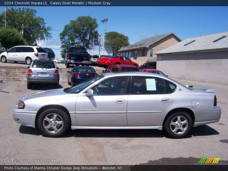 Galaxy Silver Metallic / Medium Gray 2004 Chevrolet Impala LS