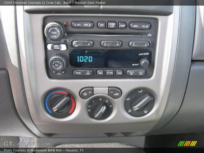 Black / Medium Dark Pewter 2004 Chevrolet Colorado LS Crew Cab